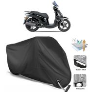 Coverplus Kymco People S 200i Siyah Motosiklet Branda