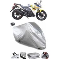 Coverplus Lifan KPR 200 Gri Arka Çanta Uyumlu Su Geçirmez Motosiklet Brandası