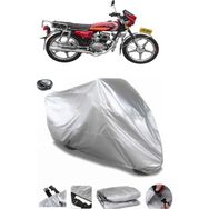 Coverplus Lifan LF125-5 Gri Arka Çanta Uyumlu Su Geçirmez Motosiklet Brandası