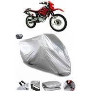 Coverplus Lifan LF200GY-2 Gri Arka Çanta Uyumlu Su Geçirmez Motosiklet Brandası