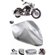 Coverplus Lifan LF250-B Gri Arka Çanta Uyumlu Su Geçirmez Motosiklet Brandası