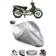 Coverplus Modenas Kriss 125 Gri Arka Çanta Uyumlu Su Geçirmez Motosiklet Brandası