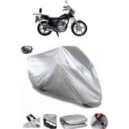 Coverplus Mondial 125 KT Gri Arka Çanta Uyumlu Su Geçirmez Motosiklet Brandası