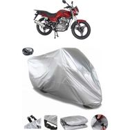 Coverplus Mondial 125 MH Gri Arka Çanta Uyumlu Su Geçirmez Motosiklet Brandası