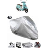 Coverplus Mondial 125 Road Boy Gri Arka Çanta Uyumlu Su Geçirmez Motosiklet Brandası