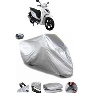 Coverplus Mondial 150 Gomax Gri Arka Çanta Uyumlu Su Geçirmez Motosiklet Brandası