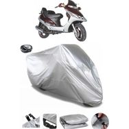 Coverplus Mondial 150 RE Gri Arka Çanta Uyumlu Su Geçirmez Motosiklet Brandası