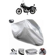 Coverplus Mondial 150 Sentor Gri Arka Çanta Uyumlu Su Geçirmez Motosiklet Brandası