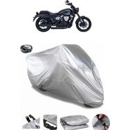 Coverplus Mondial 250 Nevada Gri Arka Çanta Uyumlu Su Geçirmez Motosiklet Brandası