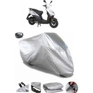 Coverplus Mondial 50 Eagle Gri Arka Çanta Uyumlu Su Geçirmez Motosiklet Brandası