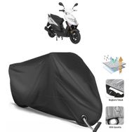 Coverplus Mondial 50 Eagle Siyah Motosiklet Branda