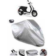 Coverplus Mondial 50 Revival Gri Arka Çanta Uyumlu Su Geçirmez Motosiklet Brandası