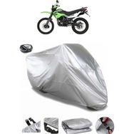 Coverplus Mondial X-Treme Moto Cross Gri Arka Çanta Uyumlu Su Geçirmez Motosiklet Brandası