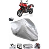 Coverplus Moto Morini X-Cape Gri Arka Çanta Uyumlu Su Geçirmez Motosiklet Brandası