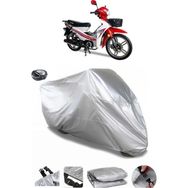 Coverplus Motolux Africa King Gri Arka Çanta Uyumlu Su Geçirmez Motosiklet Brandası