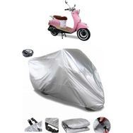 Coverplus Motolux Efsane 50 Gri Arka Çanta Uyumlu Su Geçirmez Motosiklet Brandası