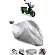 Coverplus Motolux Pitton 50 Gri Arka Çanta Uyumlu Su Geçirmez Motosiklet Brandası