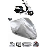 Coverplus Motolux Rüzgar 50 Gri Arka Çanta Uyumlu Su Geçirmez Motosiklet Brandası