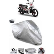 Coverplus Motoran Orca 100 Gri Arka Çanta Uyumlu Su Geçirmez Motosiklet Brandası