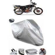 Coverplus Motoran Scorpion 170 Gri Arka Çanta Uyumlu Su Geçirmez Motosiklet Brandası