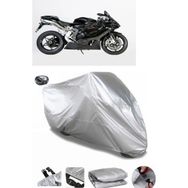 Coverplus MV Agusta F4 1000 R Gri Arka Çanta Uyumlu Su Geçirmez Motosiklet Brandası
