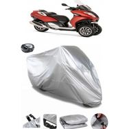 Coverplus Peugeot Metropolis 400 Gri Arka Çanta Uyumlu Su Geçirmez Motosiklet Brandası
