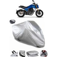Coverplus Peugeot PM-01 125 Gri Arka Çanta Uyumlu Su Geçirmez Motosiklet Brandası