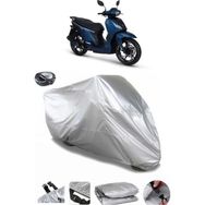 Coverplus Peugeot Tweet 125 Gri Arka Çanta Uyumlu Su Geçirmez Motosiklet Brandası