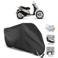 Coverplus Piaggio Liberty 200 Siyah Motosiklet Branda