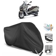 Coverplus Piaggio X10 350 Siyah Motosiklet Branda