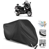 Coverplus Piaggio X9 500 Siyah Motosiklet Branda