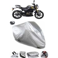 Coverplus QJ SRK 125 R Gri Arka Çanta Uyumlu Su Geçirmez Motosiklet Brandası