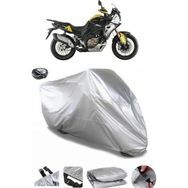 Coverplus Qj Svt 650X Gri Arka Çanta Uyumlu Su Geçirmez Motosiklet Brandası