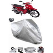 Coverplus Ramzey Kalipso 100 Gri Arka Çanta Uyumlu Su Geçirmez Motosiklet Brandası