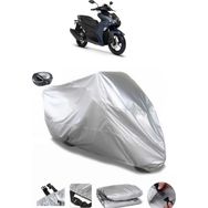 Coverplus RKS Arome 125 Gri Arka Çanta Uyumlu Su Geçirmez Motosiklet Brandası