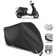 Coverplus RKS Blueberry Siyah Motosiklet Branda