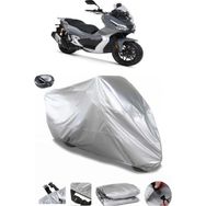 Coverplus RKS Freccia 150 Gri Arka Çanta Uyumlu Su Geçirmez Motosiklet Brandası