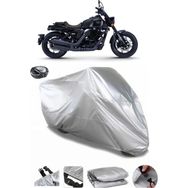 Coverplus RKS K-Light 250 Gri Arka Çanta Uyumlu Su Geçirmez Motosiklet Brandası