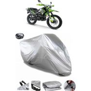 Coverplus RKS NR200 Gri Arka Çanta Uyumlu Su Geçirmez Motosiklet Brandası