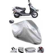 Coverplus RKS Spontini 125 Gri Arka Çanta Uyumlu Su Geçirmez Motosiklet Brandası
