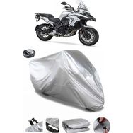 Coverplus RKS TRV242 Gri Arka Çanta Uyumlu Su Geçirmez Motosiklet Brandası
