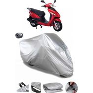 Coverplus Salcano Astro 100 Gri Arka Çanta Uyumlu Su Geçirmez Motosiklet Brandası