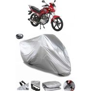 Coverplus Salcano Tiger 100 Gri Arka Çanta Uyumlu Su Geçirmez Motosiklet Brandası
