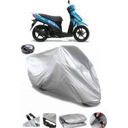 Coverplus Suzuki Address Gri Arka Çanta Uyumlu Su Geçirmez Motosiklet Brandası