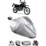 Coverplus Suzuki DR650 SE Gri Arka Çanta Uyumlu Su Geçirmez Motosiklet Brandası