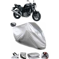 Coverplus Suzuki SV650A Gri Arka Çanta Uyumlu Su Geçirmez Motosiklet Brandası