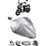 Coverplus SYM Crox 125 Gri Arka Çanta Uyumlu Su Geçirmez Motosiklet Brandası