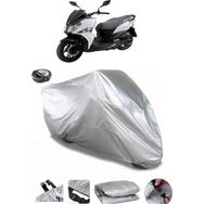 Coverplus Sym Jet 14 Arka Çanta Uyumlu Su Geçirmez Gri Motosiklet Brandası