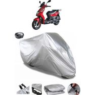 Coverplus Sym Xpro Cargo 125 Arka Çanta Uyumlu Su Geçirmez Gri Motosiklet Brandası