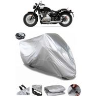 Coverplus Triumph Speedmaster Arka Çanta Uyumlu Su Geçirmez Gri Motosiklet Brandası